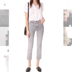 AG Jean — the Isabelle straight crop jeans